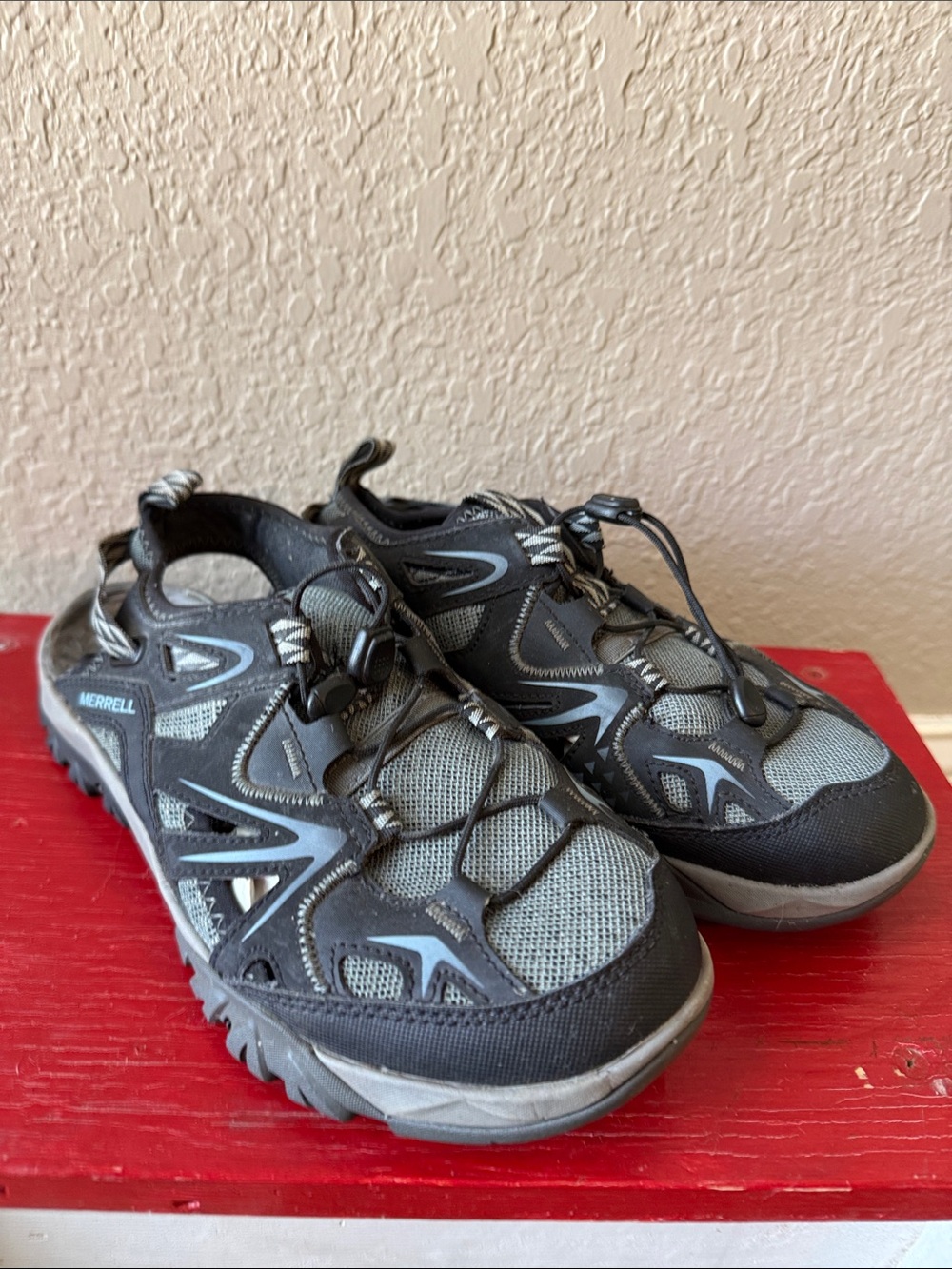 Merrell Trail Sandals - worn once. Comfy. Hiking. Waterproof